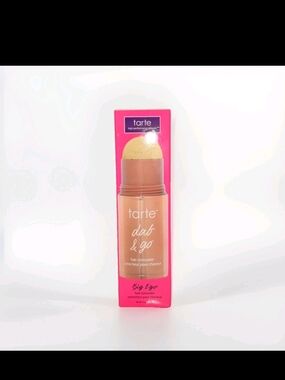 tarte Dab & Go Hair Concealer Stick - Tan with Gold Sponge Top